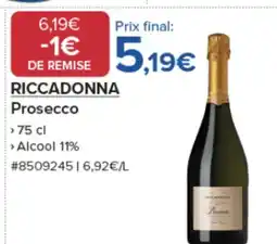 Costco RICCADONNA Prosecco offre