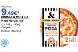 Costco CROSTA & MOLLICA Pizza Margherita offre