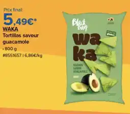 Costco WAKA Tortillas saveur guacamole offre