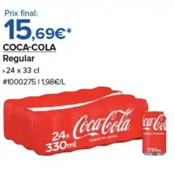 Costco COCA-COLA Regular offre