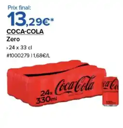 Costco COCA-COLA Zero offre