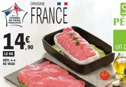 E.Leclerc Rôti de veau offre