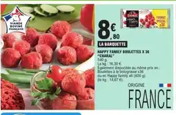 E.Leclerc CHARAL Happy family boulettes x 36 offre