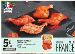 E.Leclerc MAITRE COQ Découpe de poulet offre