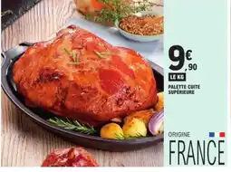 E.Leclerc Palette cuite supérieure offre