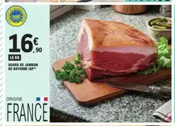 E.Leclerc Quard de jambon de bayonne igp offre