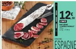 E.Leclerc L'APERO D'ACHILLE Fuet géant offre