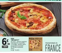 E.Leclerc MIX BUFFET Pizza offre