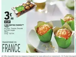 E.Leclerc POZZ 8 mini muffins fourrés offre