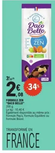 E.Leclerc DACO BELLO Formule zen offre