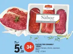 E.Leclerc ARGAL Plateau trio espagnol offre