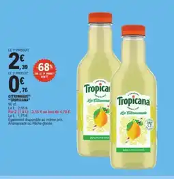 E.Leclerc TROPICANA Citronnade offre