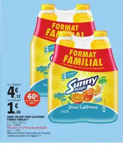E.Leclerc SUNNY DELIGHT Doux california format familial offre