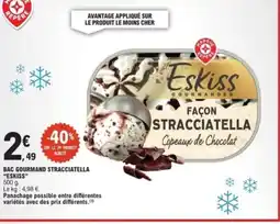 E.Leclerc ESKISS Bac gourmand stracciatella offre