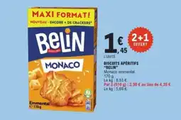 E.Leclerc BELIN Biscuits apéritifs offre