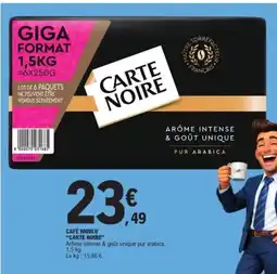 E.Leclerc CARTE NOIRE Café moulu offre
