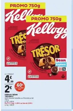E.Leclerc KELLOGG'S Céréales trésor offre