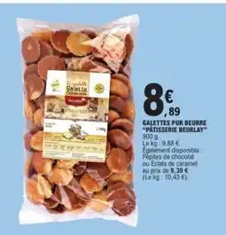 E.Leclerc PATISSERIE BEURLAY Galettes pur beurre offre