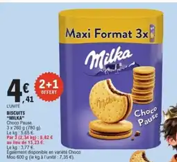 E.Leclerc MILKA Biscuits offre