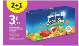 E.Leclerc CAPRI-SUN Boisson aux fruits saveur multivitamines offre