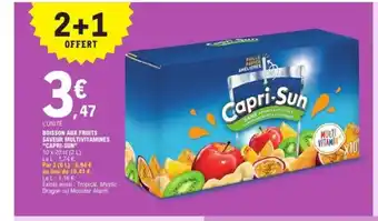 CAPRI-SUN Boisson aux fruits saveur multivitamines