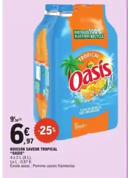 E.Leclerc OASIS Boisson saveur tropical offre