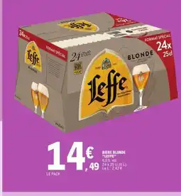 E.Leclerc LEFFE Bière blonde offre