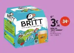 E.Leclerc BRITT SUMMER Bière ipa offre