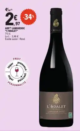 E.Leclerc L'ODALET Aop languedoc offre