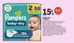E.Leclerc PAMPERS Changes bébé offre