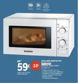 E.Leclerc SEVERIN Micro-ondes monofonction offre