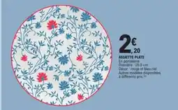 E.Leclerc Assiette plate offre
