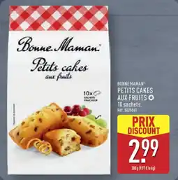 ALDI BONNE MAMAN Petits cakes aux fruits offre