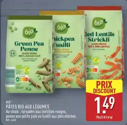 ALDI BIO Pâtes bio aux légumes offre