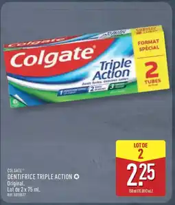 ALDI COLGATE Dentifrice triple action offre