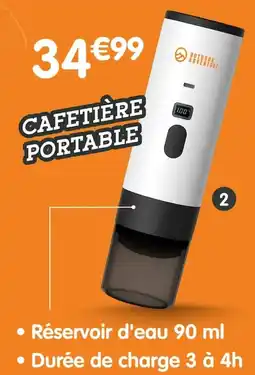 b&m Cafetière portable offre