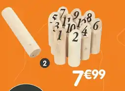 b&m Jeu de quilles en bois nordique offre
