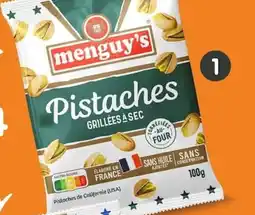 b&m Menguy's pistaches grillees offre