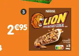 b&m Nestle barres lion offre