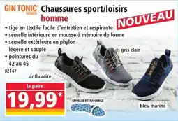 Norma Gin Tonic Chaussures sport/loisirs homme offre