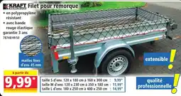 Norma Kraft Filet pour remorque offre