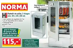 Norma Fumoir en acier, 3 étages offre