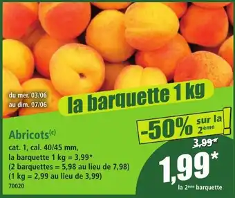 Norma Abricots offre