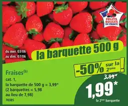 Norma Fraises offre
