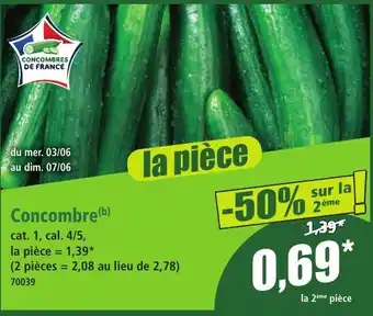 Norma Concombre offre