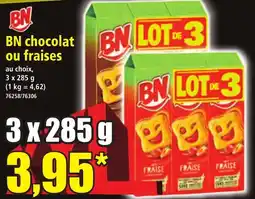 Norma Bn chocolat ou fraises offre