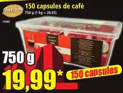 Norma Fortisimo 150 capsules de café offre