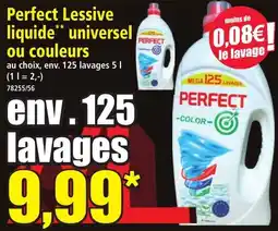 Norma Perfect Lessive liquide universel ou couleurs offre