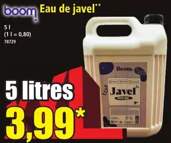 Norma Boom Eau de javel offre
