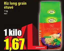 Norma Riz long grain étuvé offre